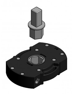 Εσωτερικός μηχανισμός μανιβέλας για ρολά στόρια 