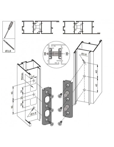 Ασφάλεια παντζουριού (για παντζούρια αλουμινίου, PVC & ξύλου)