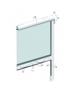 Τούμπο αντικατάστασης πανί σήτας παραθύρου 2