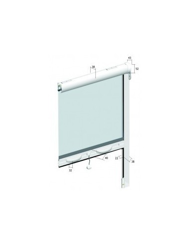 Door Replacement Shutter Tumbo (cut to length you will ask us)