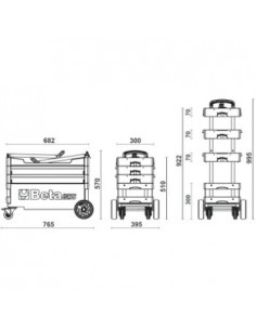  Πτυσσόμενο τρόλεϊ εργαλείων για εξωτερικές εργασίες 2