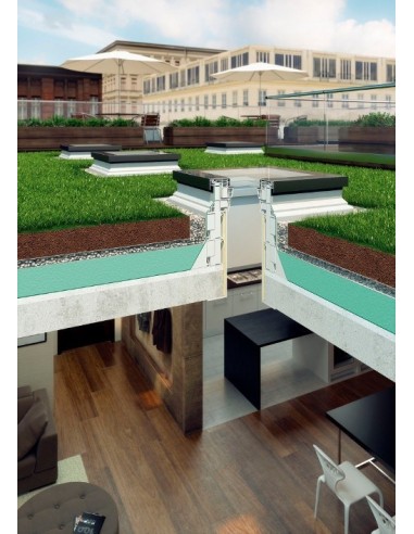 Παράθυρο ταράτσας DMF ανοιγόμενο με μανιβέλα