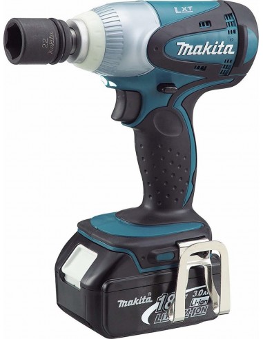 Επαναφορτιζόμενο μπουλονόκλειδο με μία μπαταρία λιθίου 18V 3.0Ah MAKITA BTW251 
