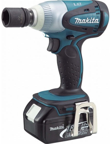 Επαναφορτιζόμενο μπουλονόκλειδο με μία μπαταρία λιθίου 18V 3.0Ah MAKITA BTW251 