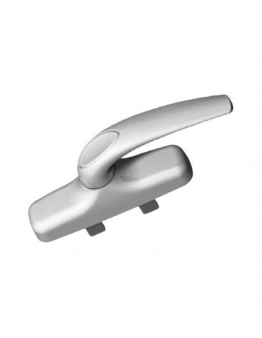 Aluminium pivoting handle for inward opening windows