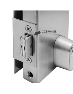 Hook Security Glass Door Lock with additional roller GEVY 2