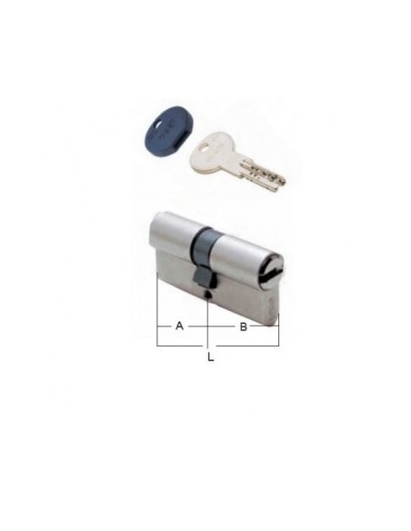 ISEO R6 super safety cylinder with 5 keys +1 construction key