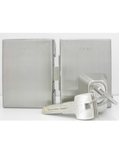 Κλειδαριά κρυστάλλου Τζαμόπορτας με κύλινδρο υπερασφαλείας Πρόσθετη GEVY 2