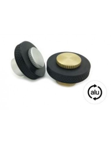 Στοπ Δαπέδου Αλουμινίου Φ45 για Πόρτες και Παράθυρα