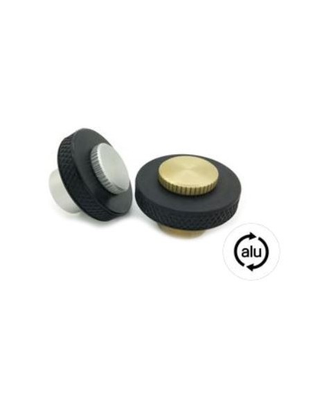 Στοπ Δαπέδου Αλουμινίου Φ45 για Πόρτες και Παράθυρα