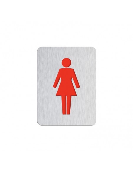 Πινακίδες σήμανσης χώρων 8 cm Ανοξείδωτες
