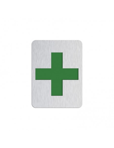 Πινακίδες σήμανσης χώρων 8 cm Ανοξείδωτες