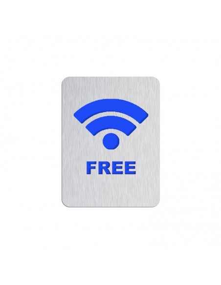 Πινακίδες σήμανσης χώρων 8 cm Ανοξείδωτες