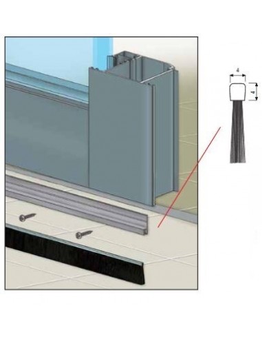 Βουρτσάκι Profix DG1180 με προφίλ κρατήματος Profix DF400l