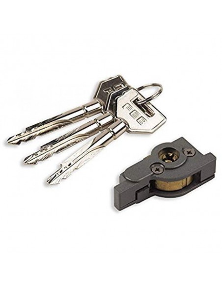 Κύλινδρος με Κλειδί Σταυρού για Κλειδαριές Τριών Σημείων