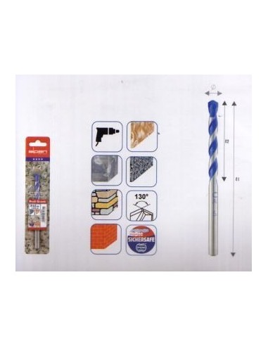 Profi Granite DIN ISO 5468 - Τρυπάνια γρανίτη ξηράς κοπής