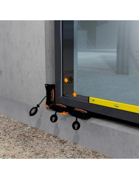 Μαξιλαράκι σφήνα ανύψωσης με δυνατότητα πολλαπλής σύνδεσης WINBAG 135kg  