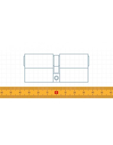 Κύλινδρος (αφαλός) υπερασφαλείας ISEO R500 SPI