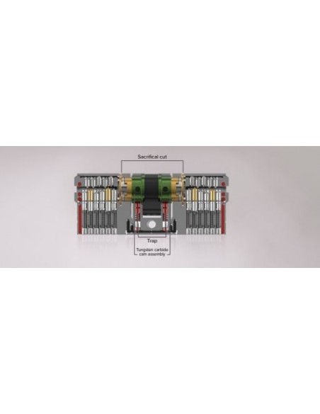 Κύλινδρος (αφαλός) ασφαλείας ISEO R700S3 