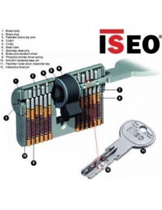 Κύλινδρος (αφαλός) ασφαλείας ISEO R50