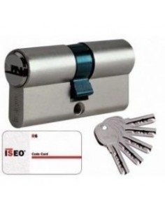 Κύλινδρος (αφαλός) ασφαλείας ISEO R6 για θωρακισμένες πόρτες, με 5 κλειδιά