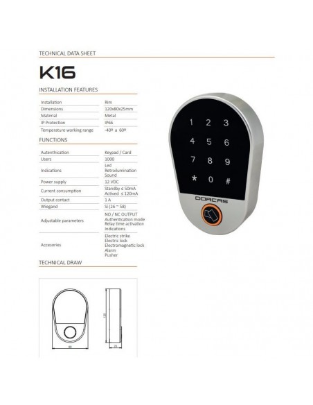 Πληκτρολόγιο αφής-Καρταναγνώστης