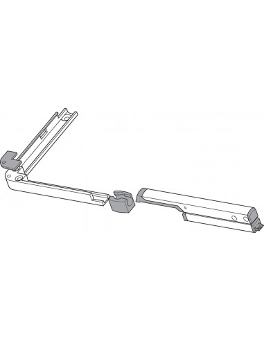 Λαβή με γωνία για φεγγίτη GEZE OL90