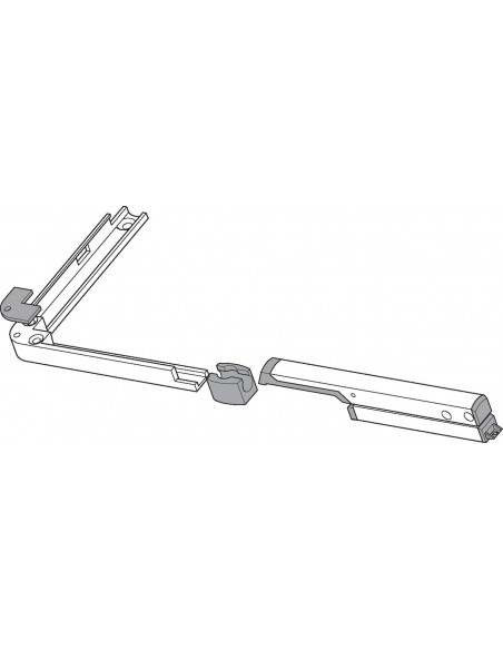 Λαβή με γωνία για φεγγίτη GEZE OL90