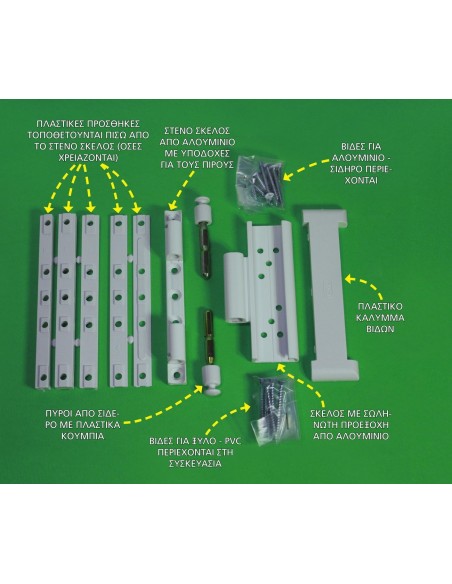 Ασφάλεια ανοιγομένων παραθύρων DOUBLEX- S