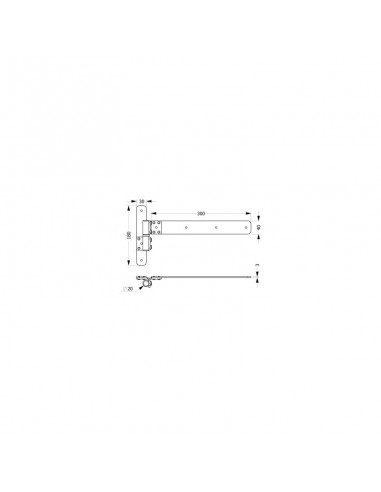 Μάσκουλο ανοξείδωτο σταθερού λαμπά ίσια χωρίς καβαλίκι 177H