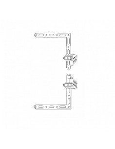 Γωνιακό μάσκουλο φύλλου για παντζούρι-ρολό