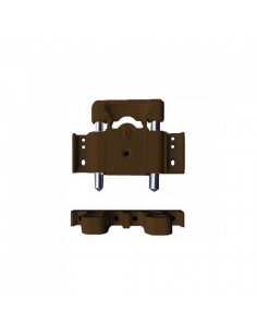 Double security latch for opening doors and windows 2