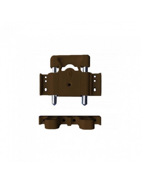 Διπλός σύρτης ασφαλείας για ανοιγόμενες πόρτες και παράθυρα