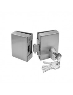 Hook Security Glass Door Lock with additional roller GEVY