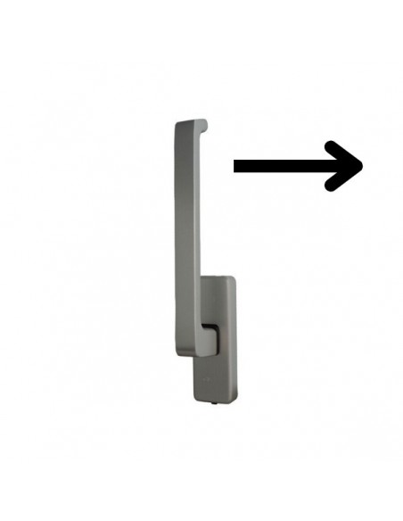 Σπανιολέτα (γρύλος) για συρόμενη και ανοιγοκλεινόμενη μπαλκονόπορτα GU DIRIGENT 966 για VW αριστερή