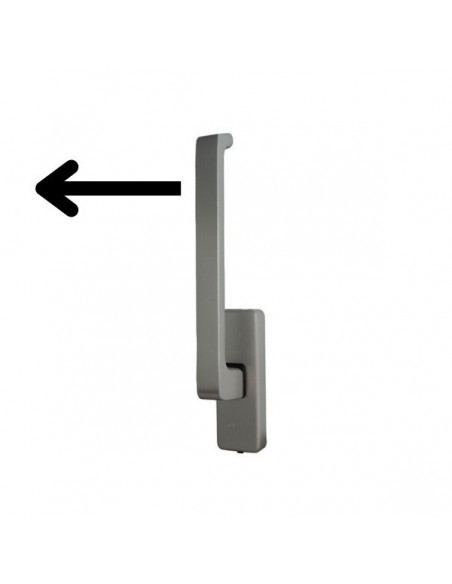 Σπανιολέτα (γρύλος) για συρόμενη και ανοιγοκλεινόμενη μπαλκονόπορτα GU DIRIGENT 966 για VW δεξιά