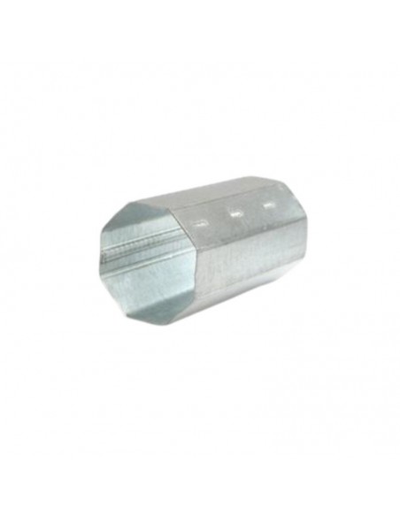 Metal square roll axis F40 galvanized