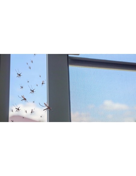 Insect screen of horizontal movement for single-wing door 150cm X 260cm