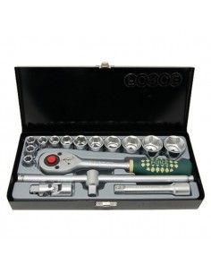 CASKET OF NUT RUNNERS(10-32mm) 1/2 SET OF 16PCS