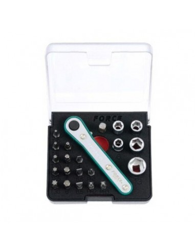 CASKET OF NUT RUNNERS & POINTS 1/4 SET