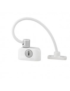 Ασφάλεια με κλειδί και περιοριστής για συρόμενα ή ανοιγόμενα παράθυρα