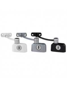 Ασφάλεια με κλειδί και περιοριστής για συρόμενα ή ανοιγόμενα παράθυρα 2