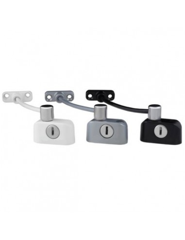Ασφάλεια με κλειδί και περιοριστής για συρόμενα ή ανοιγόμενα παράθυρα