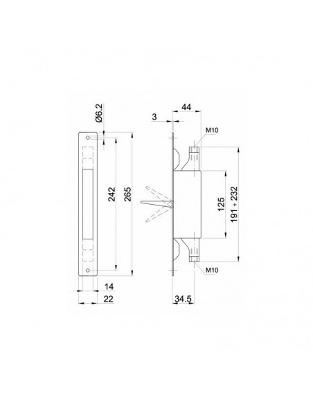 Σύρτης δευτέρου φύλλου βαρέως τύπου 422