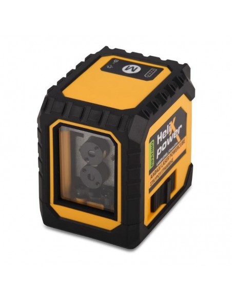 Αλφάδι Laser Powercube Σταυρού/ Γραμμής πράσινο Helix Power