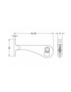 Ασφάλεια CLEVERLOK για μονόφυλλες συρόμενες πόρτες και παράθυρα αλουμινίου  2