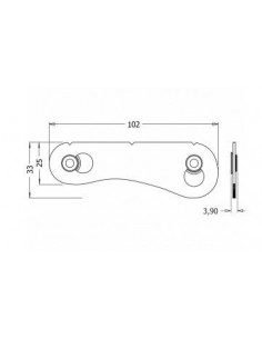 Ασφάλεια CLEVERLOK για δίφυλλες συρόμενες πόρτες και παράθυρα αλουμινίου  2