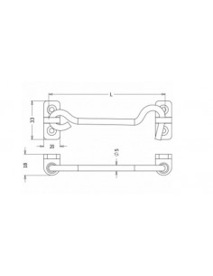 Stainless steel hook 2