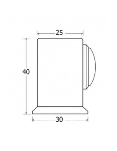 Square floor stopper with hose