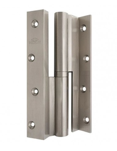 Door blinds in corner with brass bearings